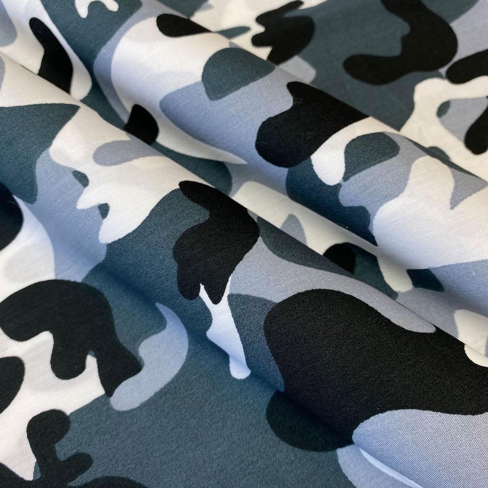 Military Camo Print Cotton - Image 17