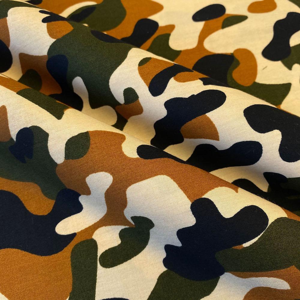 Military Camo Print Cotton - Image 5