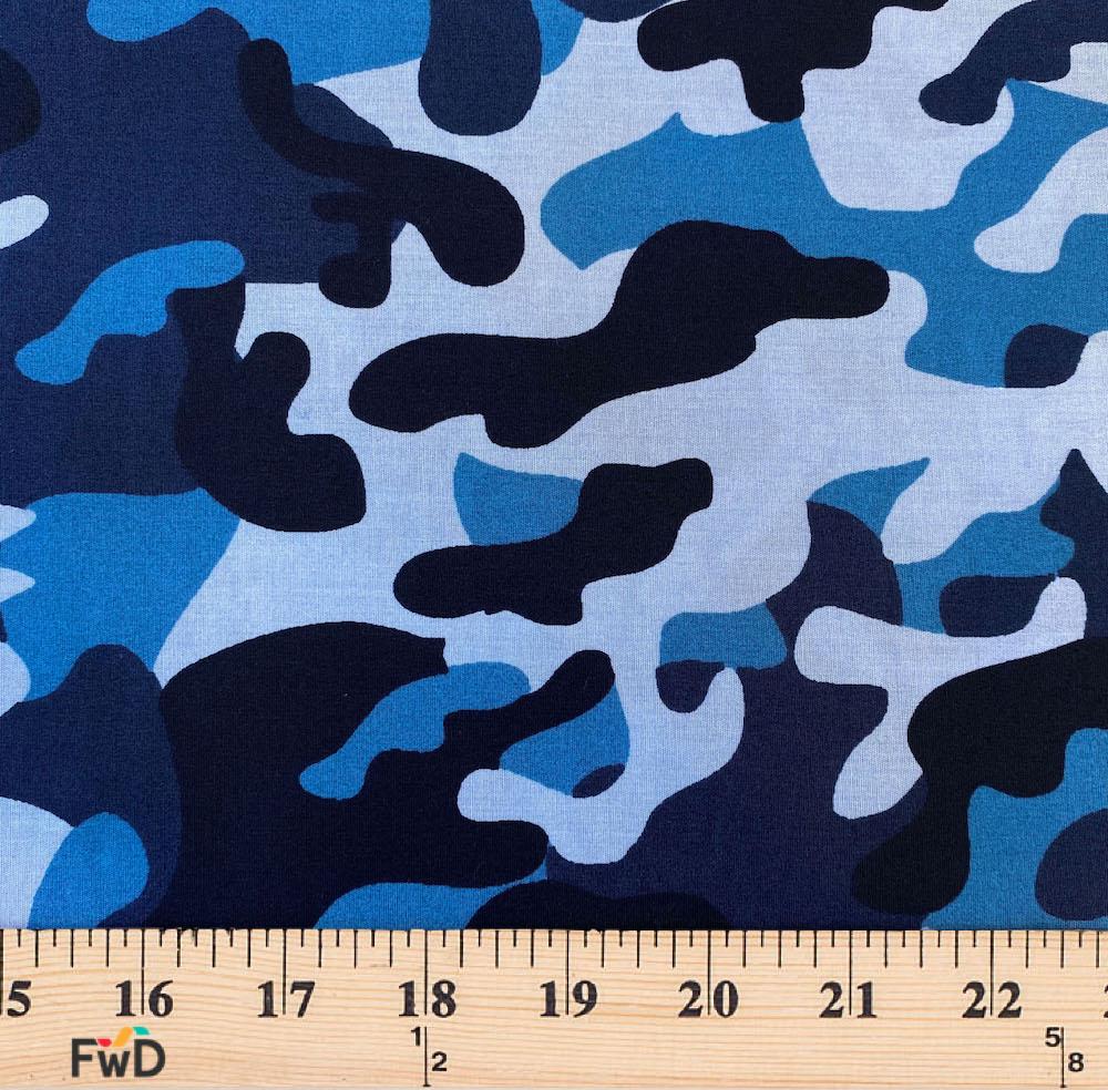 Military Camo Print Cotton - Image 9