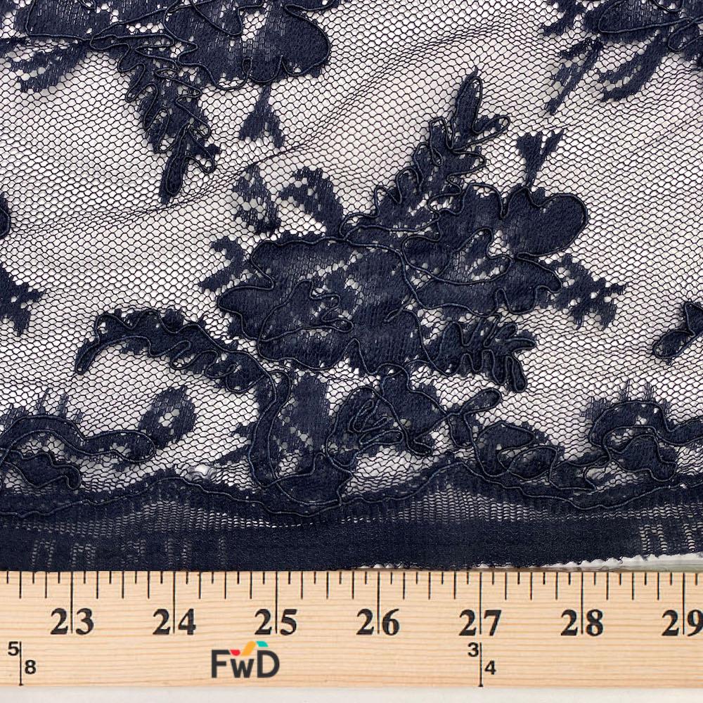 Navy Queen Corded Lace - Image 3
