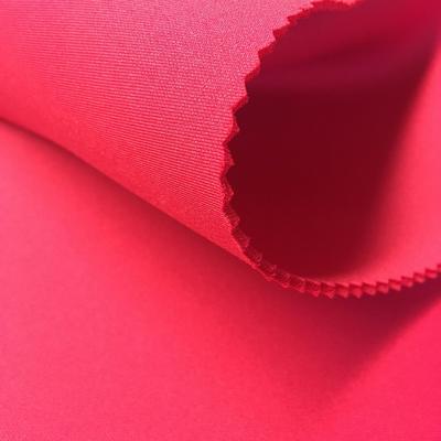 Neoprene Scuba Rod Pocket Curtains - American Beauty - Image 3