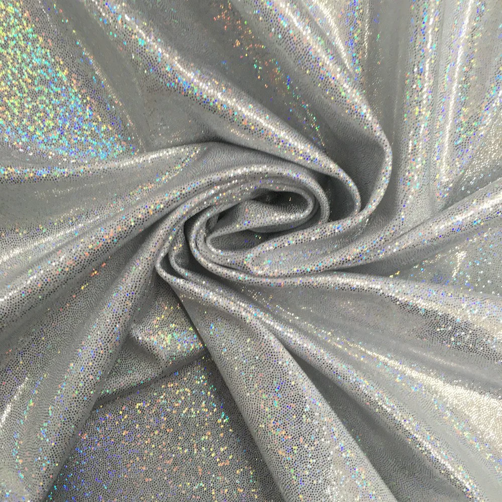 Nylon Spandex Hologram Small Dot