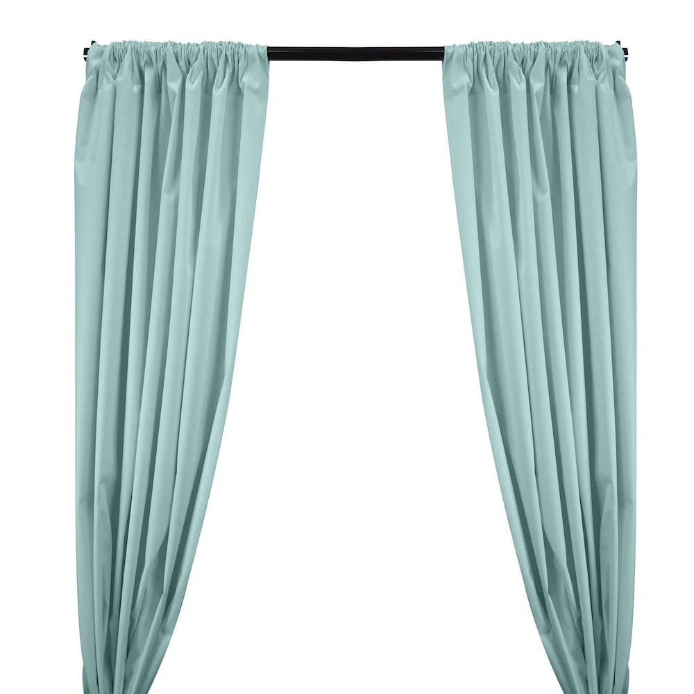 Ottertex® Canvas Waterproof Rod Pocket Curtains - Aqua