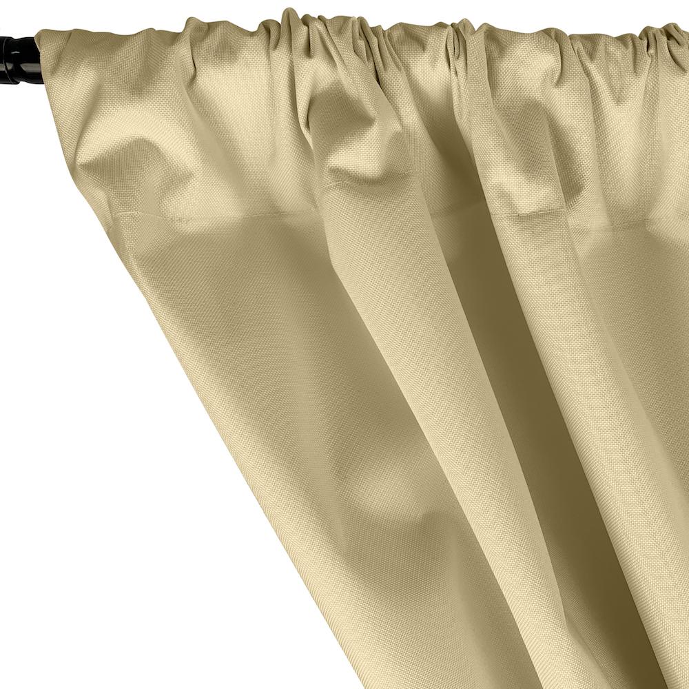 Ottertex® Canvas Waterproof Rod Pocket Curtains - Beige - Image 2