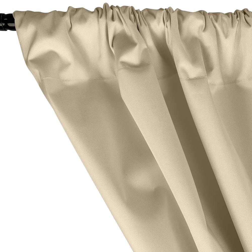 Ottertex® Canvas Waterproof Rod Pocket Curtains - Ivory - Image 2