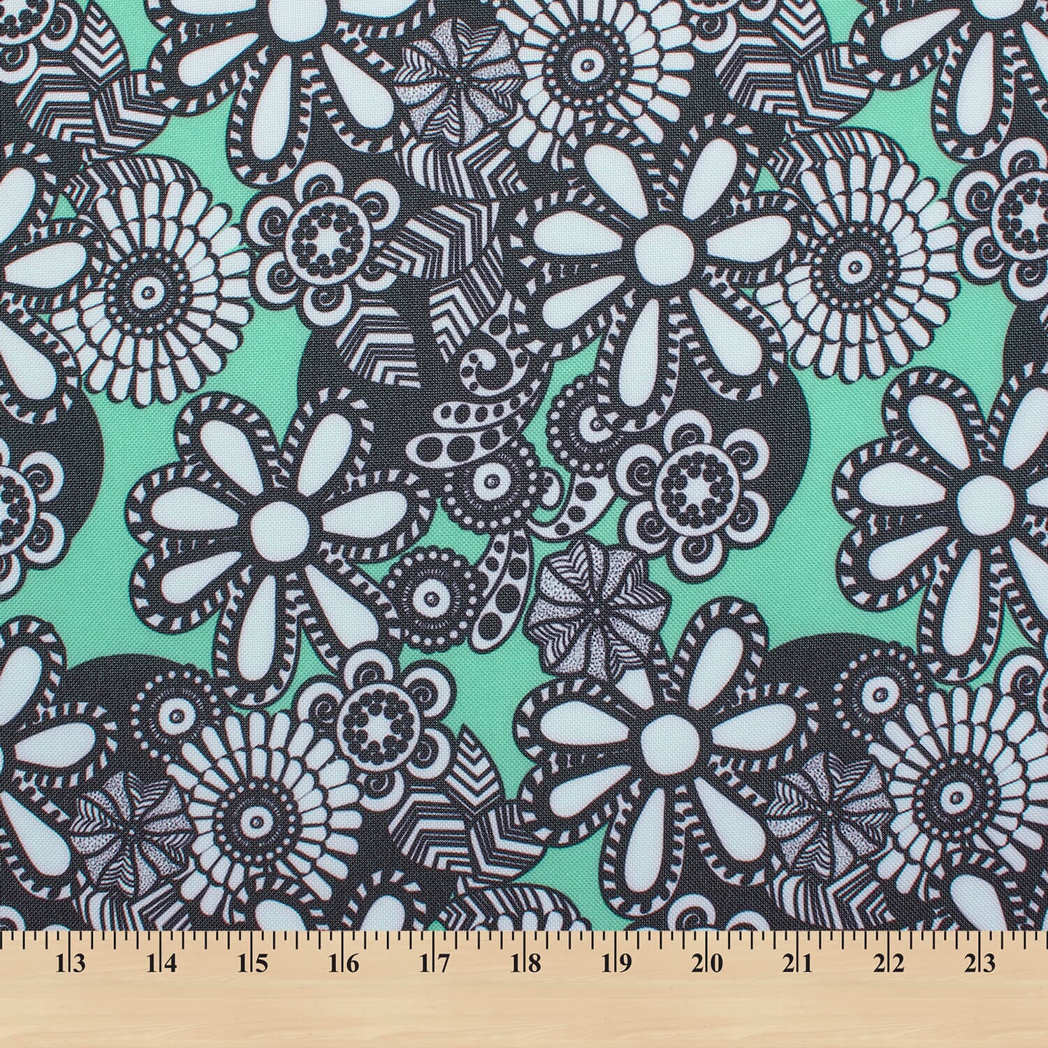 Ottertex® Waterproof Canvas - Daisy Print - Image 4