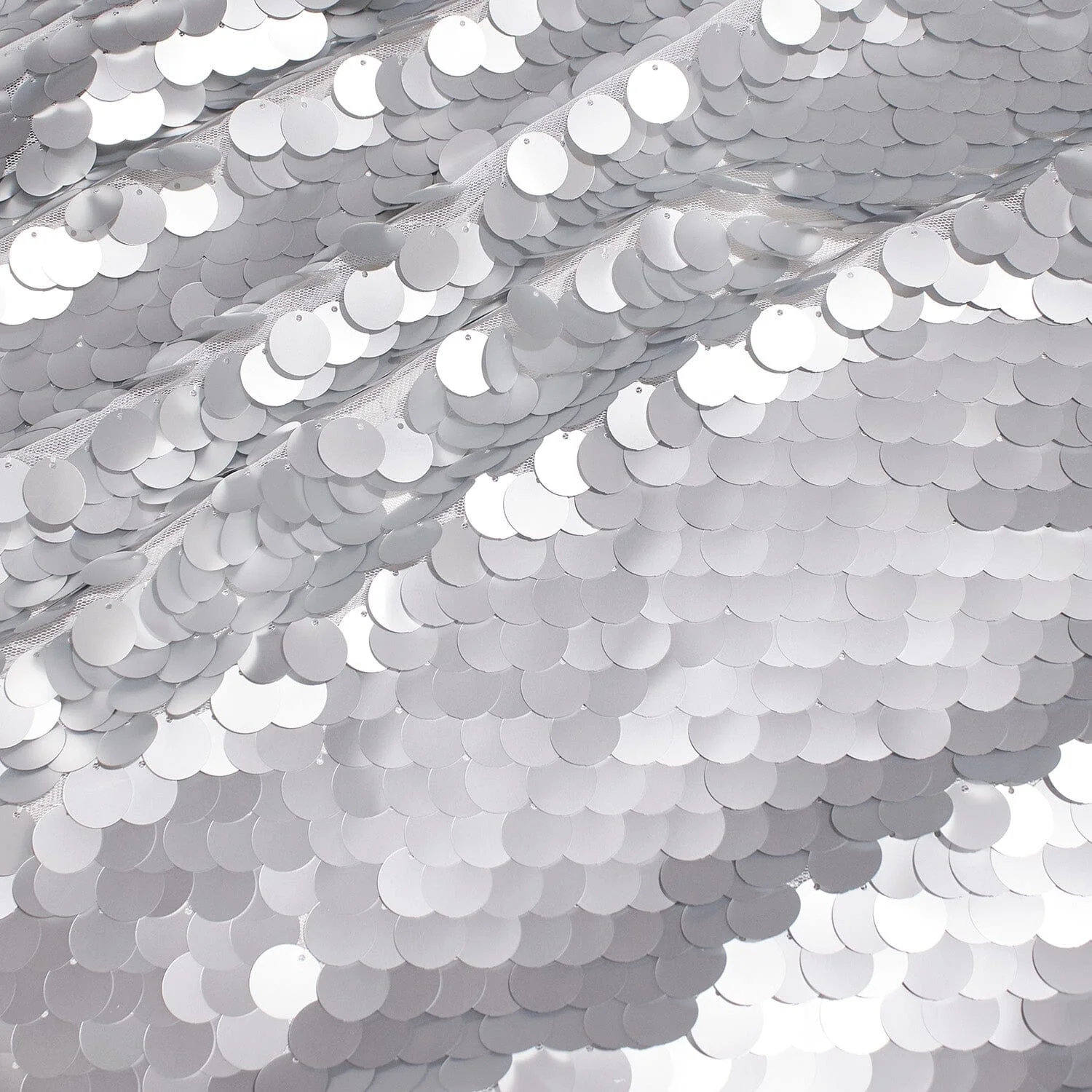 Paillette Circle Sequins On Mesh - Image 4