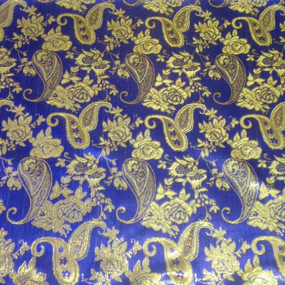 Paisley Flower Metallic Brocade - Image 20