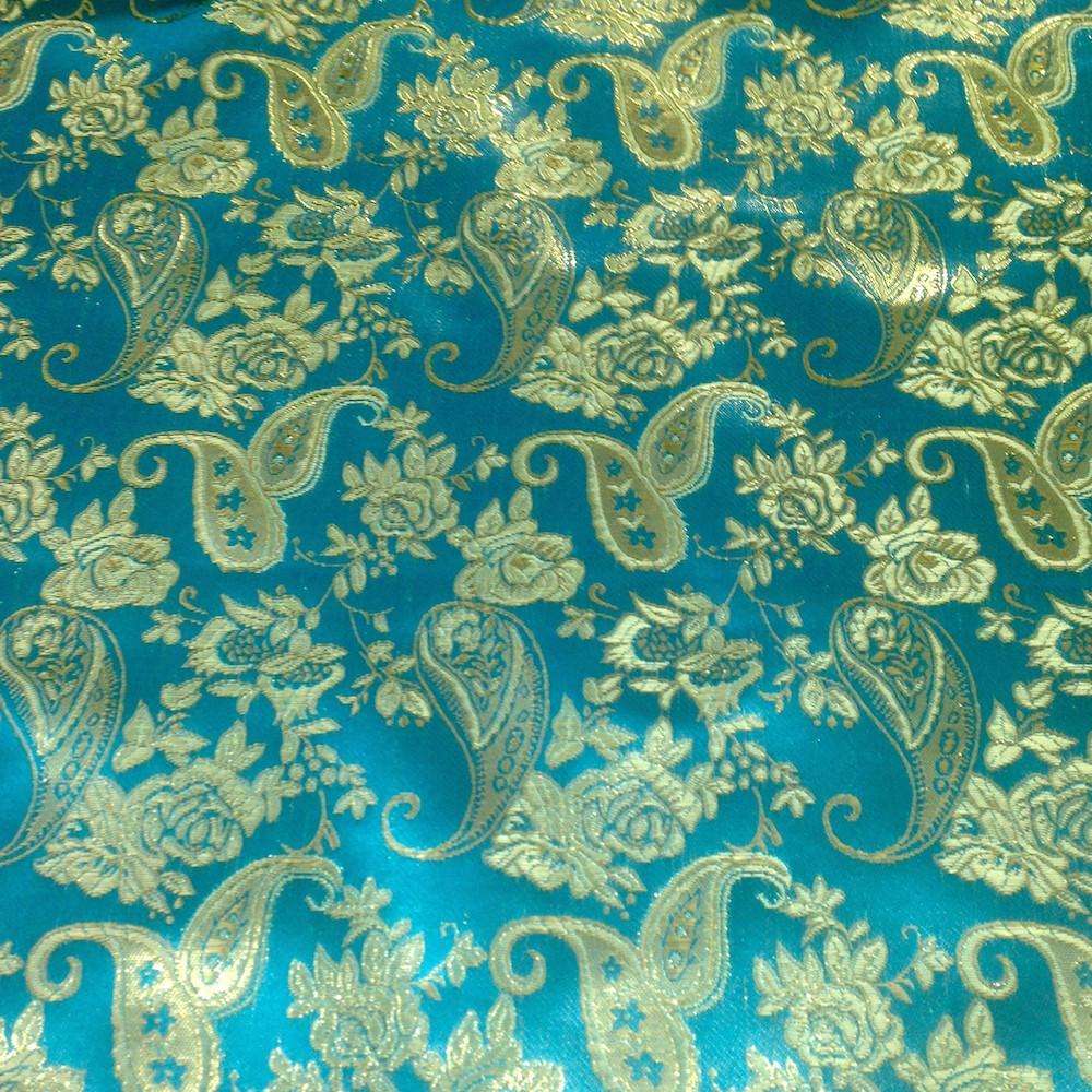 Paisley Flower Metallic Brocade - Image 24