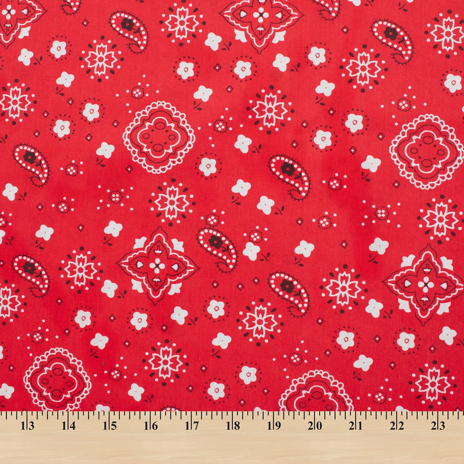 Paisley Print Bandana Broadcloth (60 Inches) - Image 13