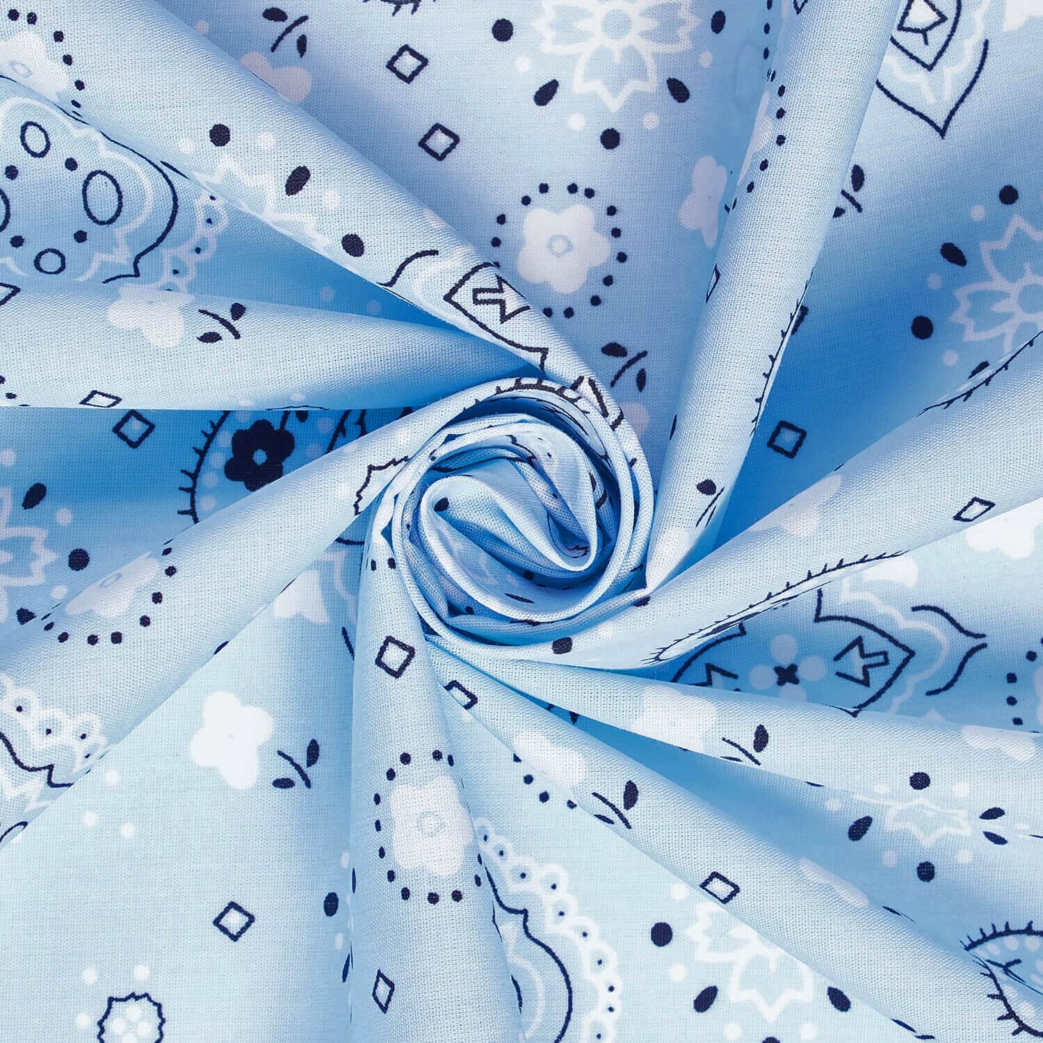 Paisley Print Bandana Broadcloth (60 Inches) - Image 27