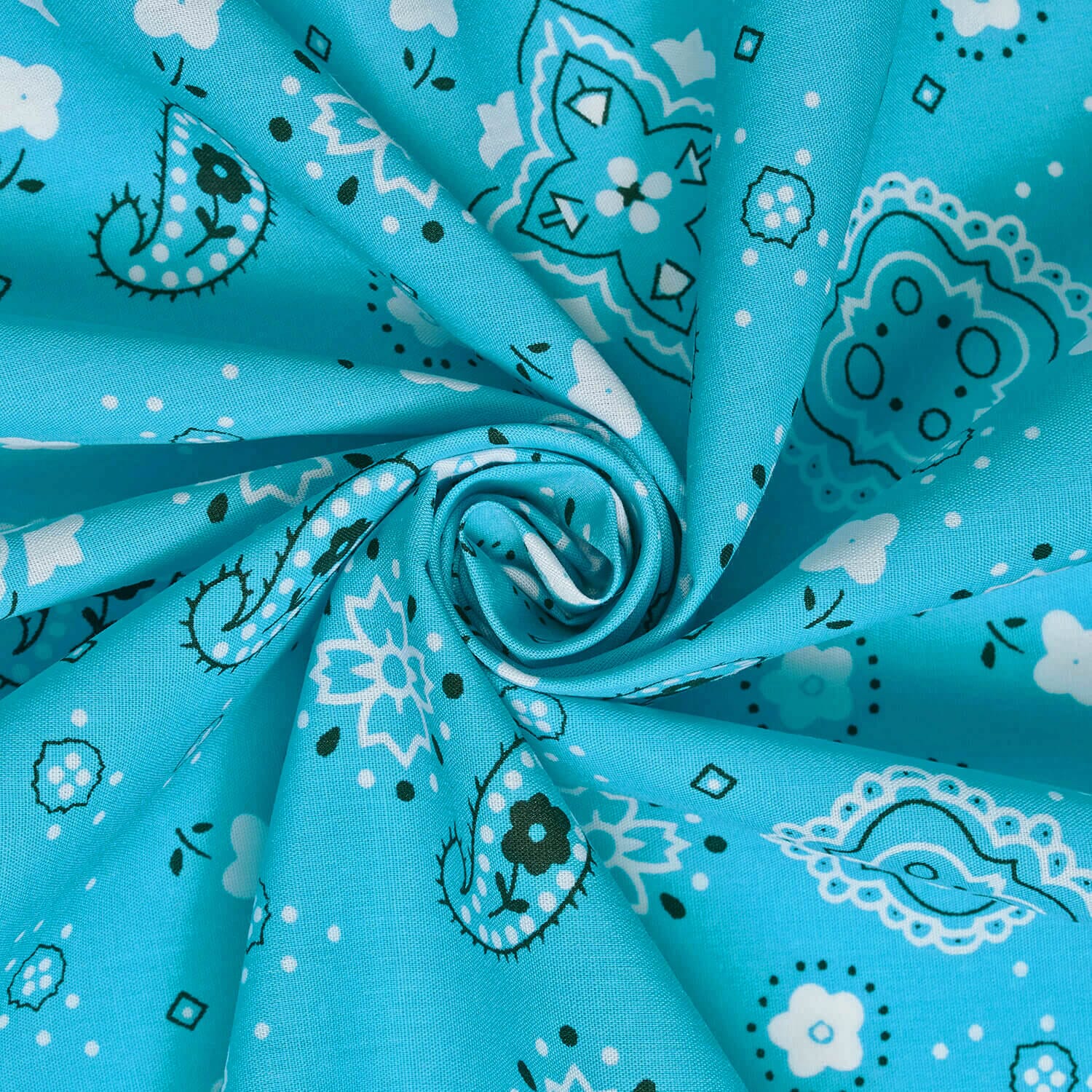 Paisley Print Bandana Broadcloth (60 Inches) - Image 30