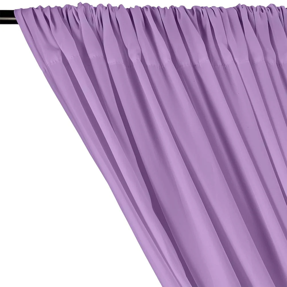 Peachskin Rod Pocket Curtains - Lilac - Image 2