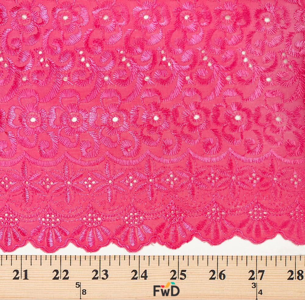 Petal Eyelet Embroidery Fabric - Image 10
