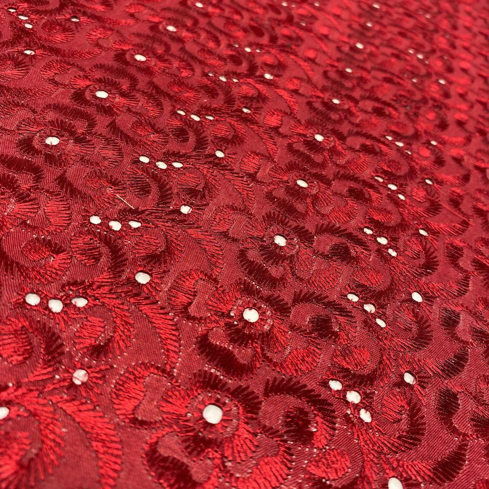 Petal Eyelet Embroidery Fabric - Image 15