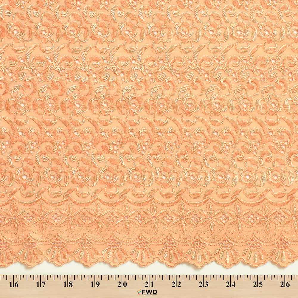 Petal Eyelet Embroidery Fabric - Image 19