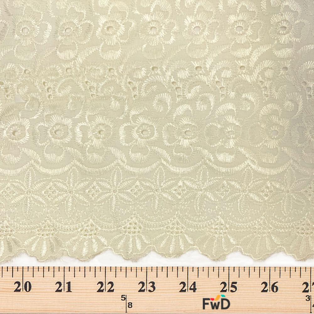 Petal Eyelet Embroidery Fabric - Image 22