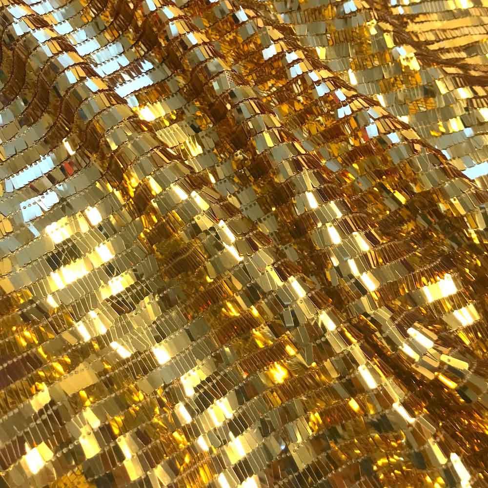 Rectangle Piano Sequins on Stretch Mesh - Image 16