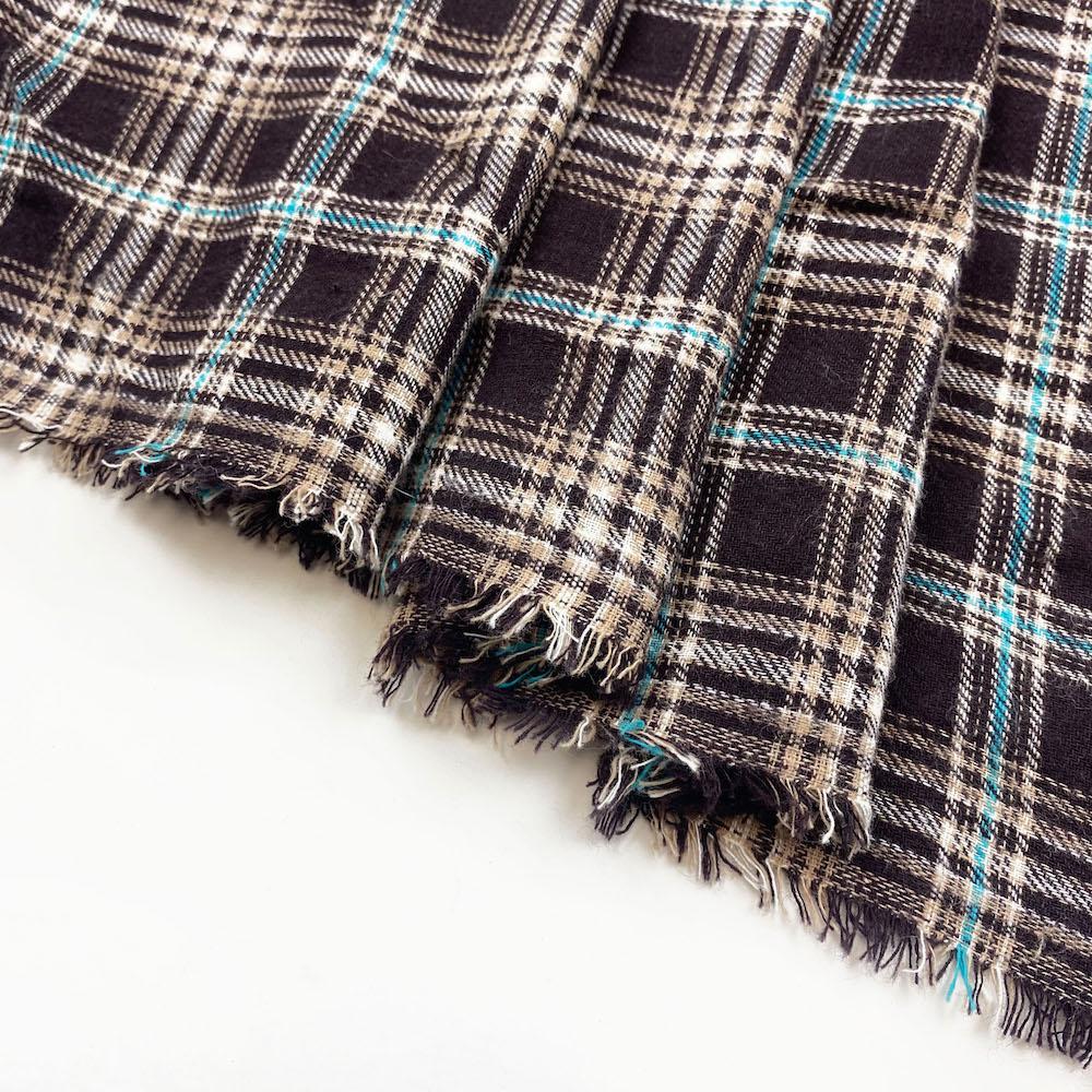 Donald Tartan Plaid Yarn Dyed Brushed Cotton Flannel - Image 2