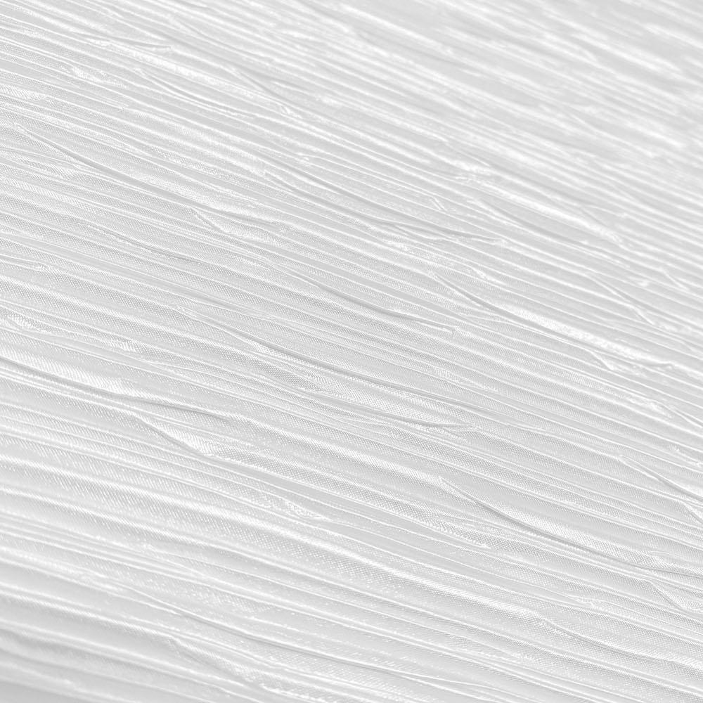 Pleated Charmeuse Satin