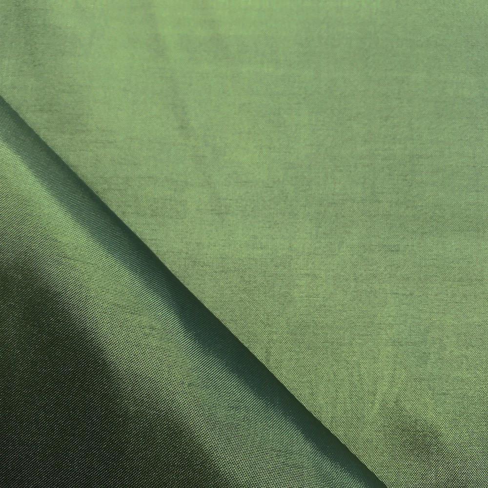 Poly China Silk Lining Rod Pocket Curtains - Dark Sage - Image 3
