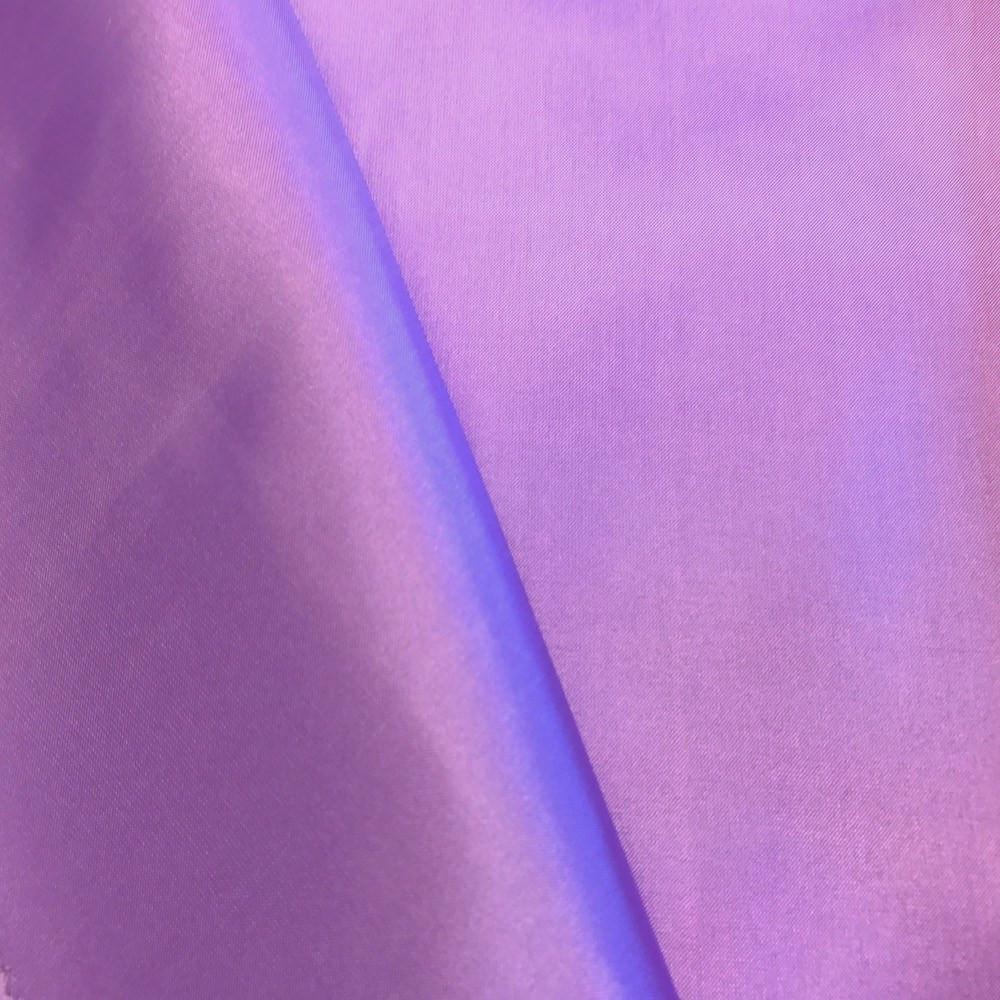 Poly China Silk Lining Rod Pocket Curtains - Lavender - Image 3