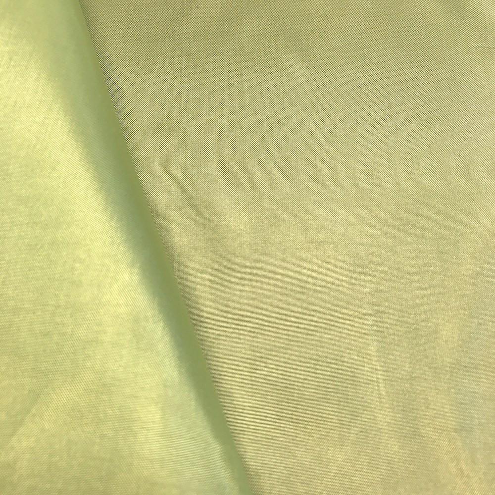 Poly China Silk Lining Rod Pocket Curtains - Pistachio - Image 3