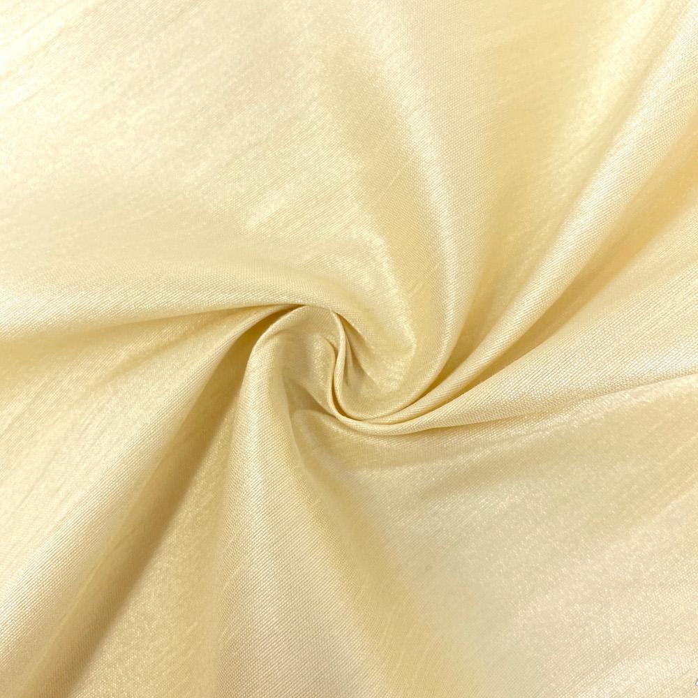 Polyester Dupioni Rod Pocket Curtains - Beige 103 - Image 3