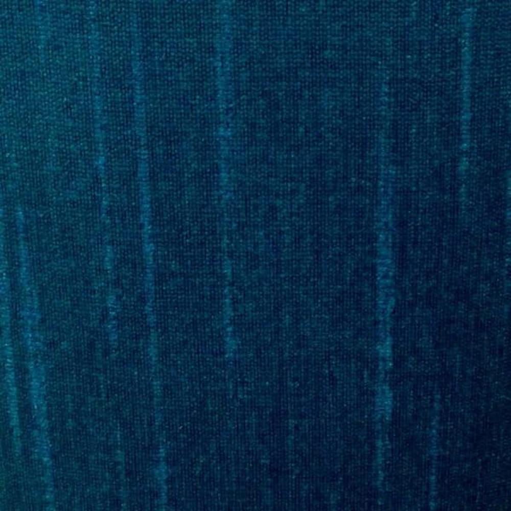 Polyester Dupioni Rod Pocket Curtains - Blue 32 - Image 3