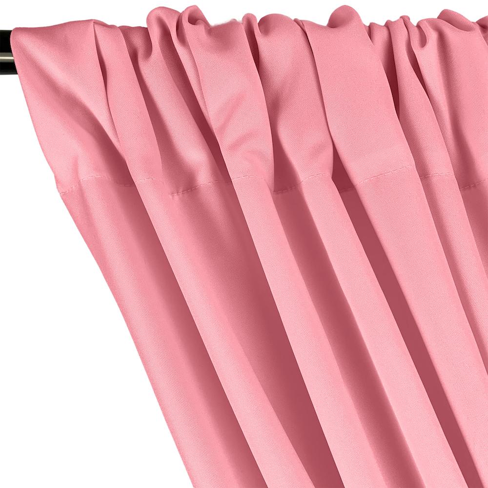Poplin (60 Inch) Rod Pocket Curtains - Pink - Image 2