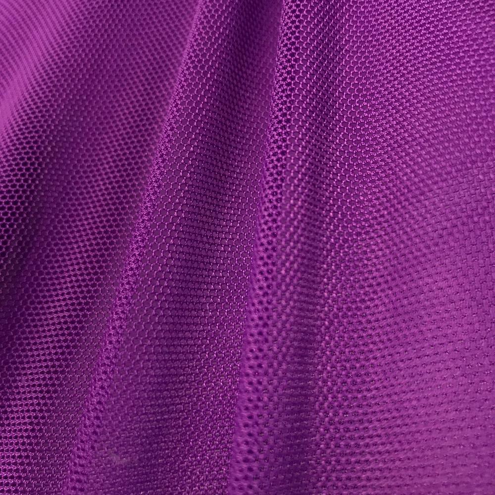 Power Mesh Rod Pocket Curtains - Violet - Image 3