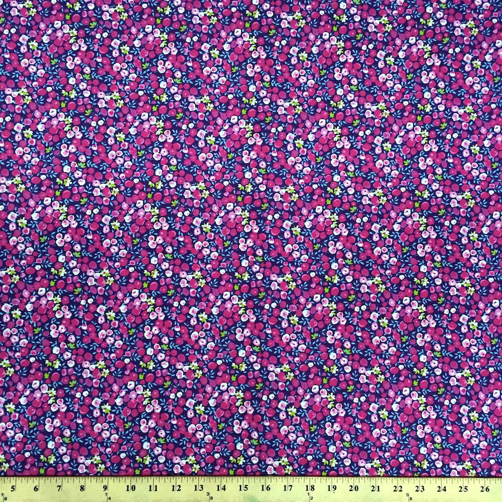 Pamela Purple Print Broadcloth