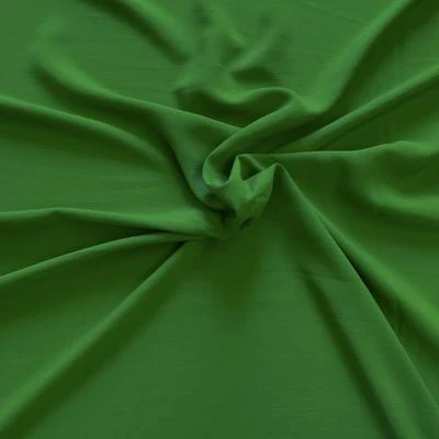 Rayon Challis Rod Pocket Curtains - Kelly Green - Image 3