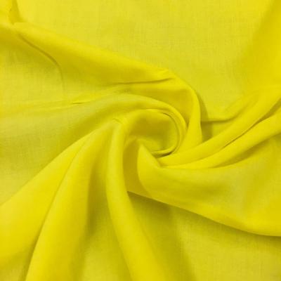 Rayon Challis Rod Pocket Curtains - Yellow - Image 3