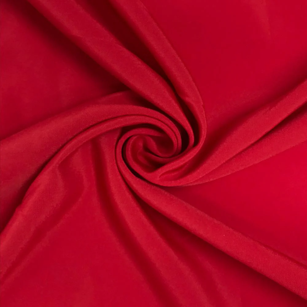 Red Polyester Tissue Faille