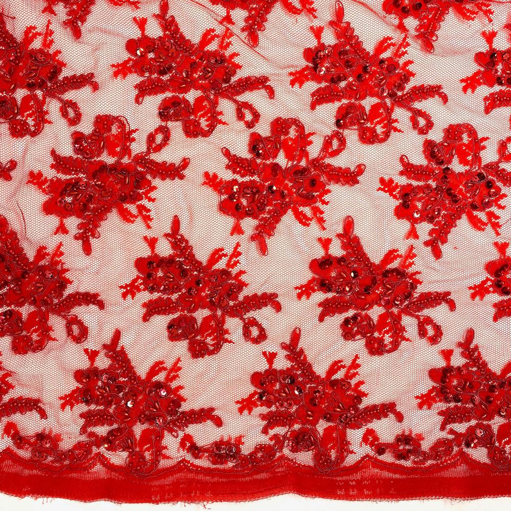 Red Queen Beaded Lace