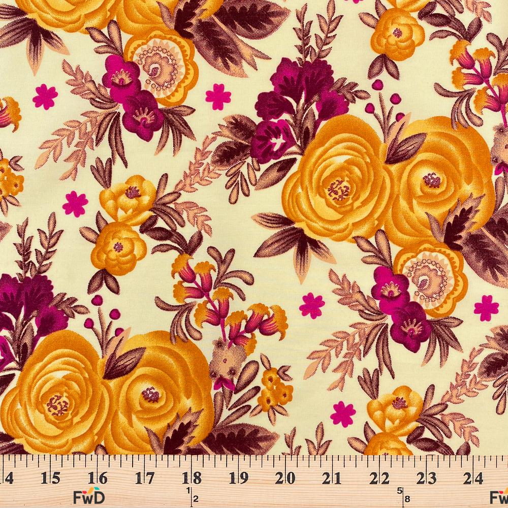 Rose Print Cotton - Image 13