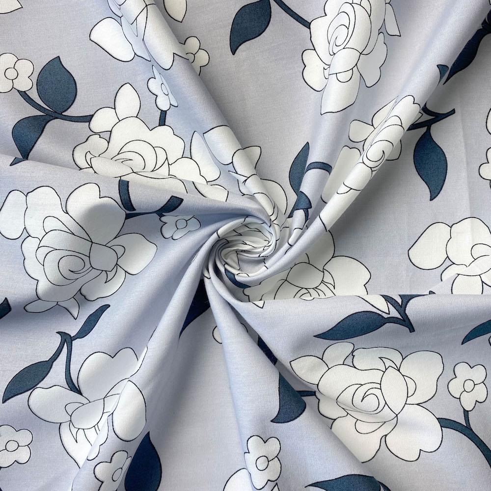 Rosette Printed Cotton Poplin - Image 11