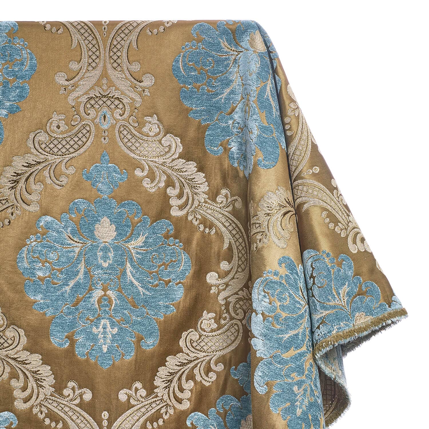 Royal Damask Chenille Upholstery Brocade Satin Jacquard - Image 10