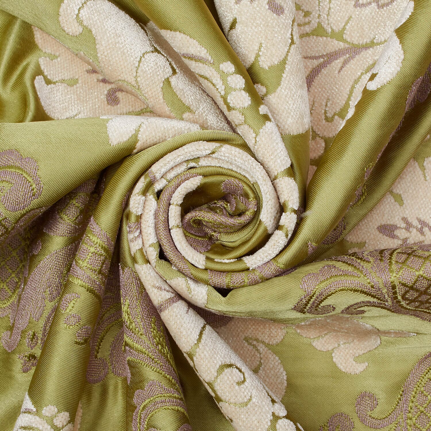 Royal Damask Chenille Upholstery Brocade Satin Jacquard - Image 15