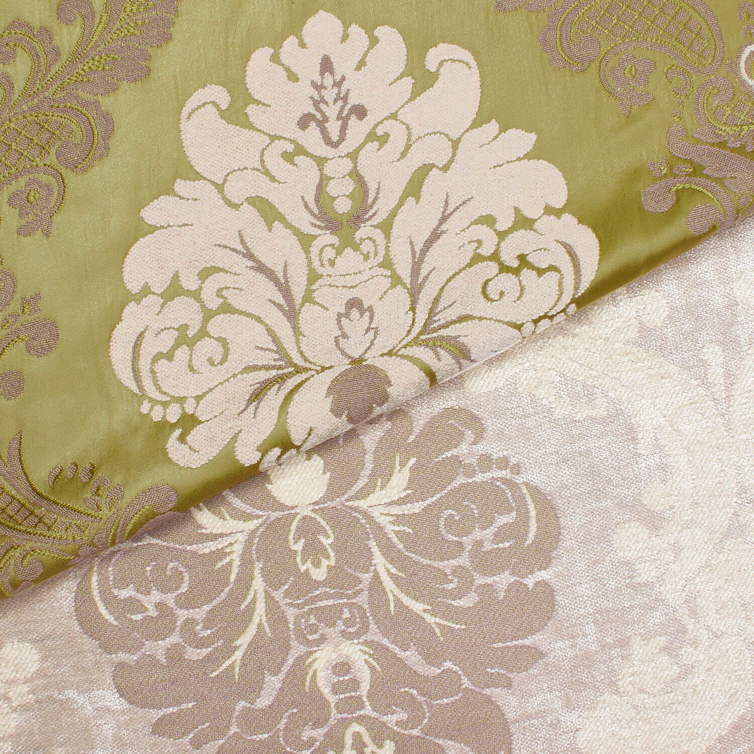 Royal Damask Chenille Upholstery Brocade Satin Jacquard - Image 16