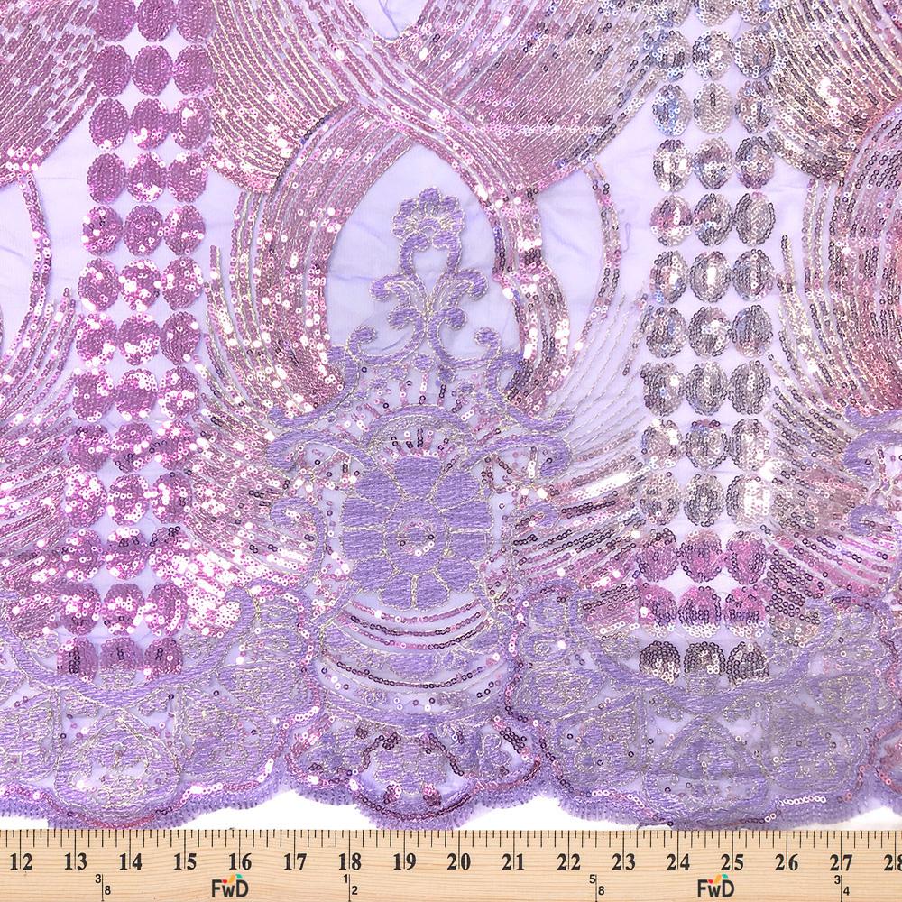 Royal Sequins on Mesh - Image 3