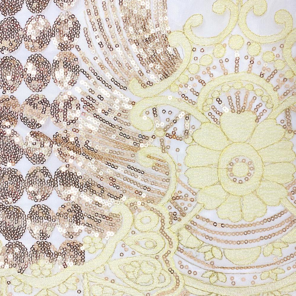 Royal Sequins on Mesh - Image 5