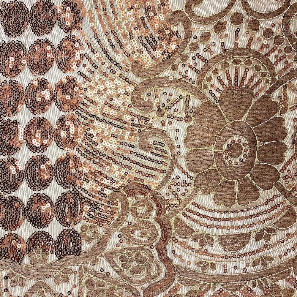 Royal Sequins on Mesh - Image 8