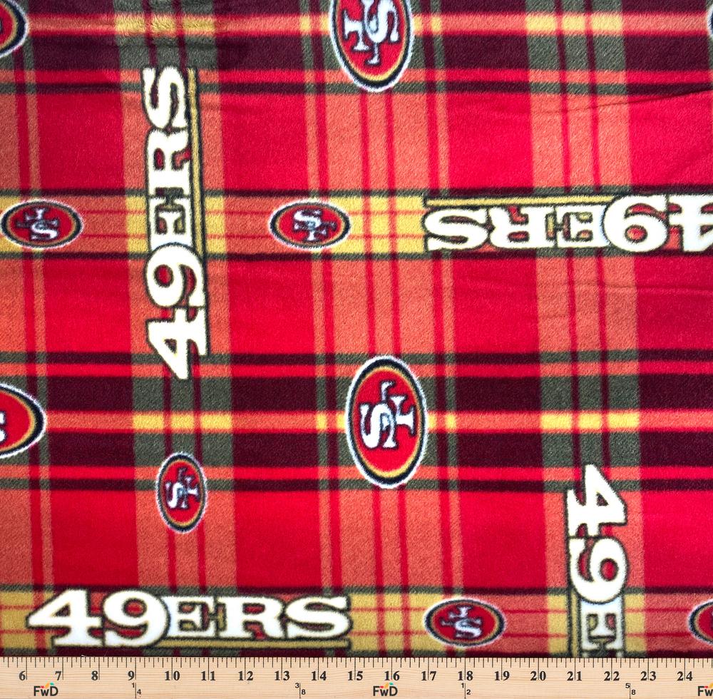 San Francisco 49ers NFL Fleece Fabric - Image 3