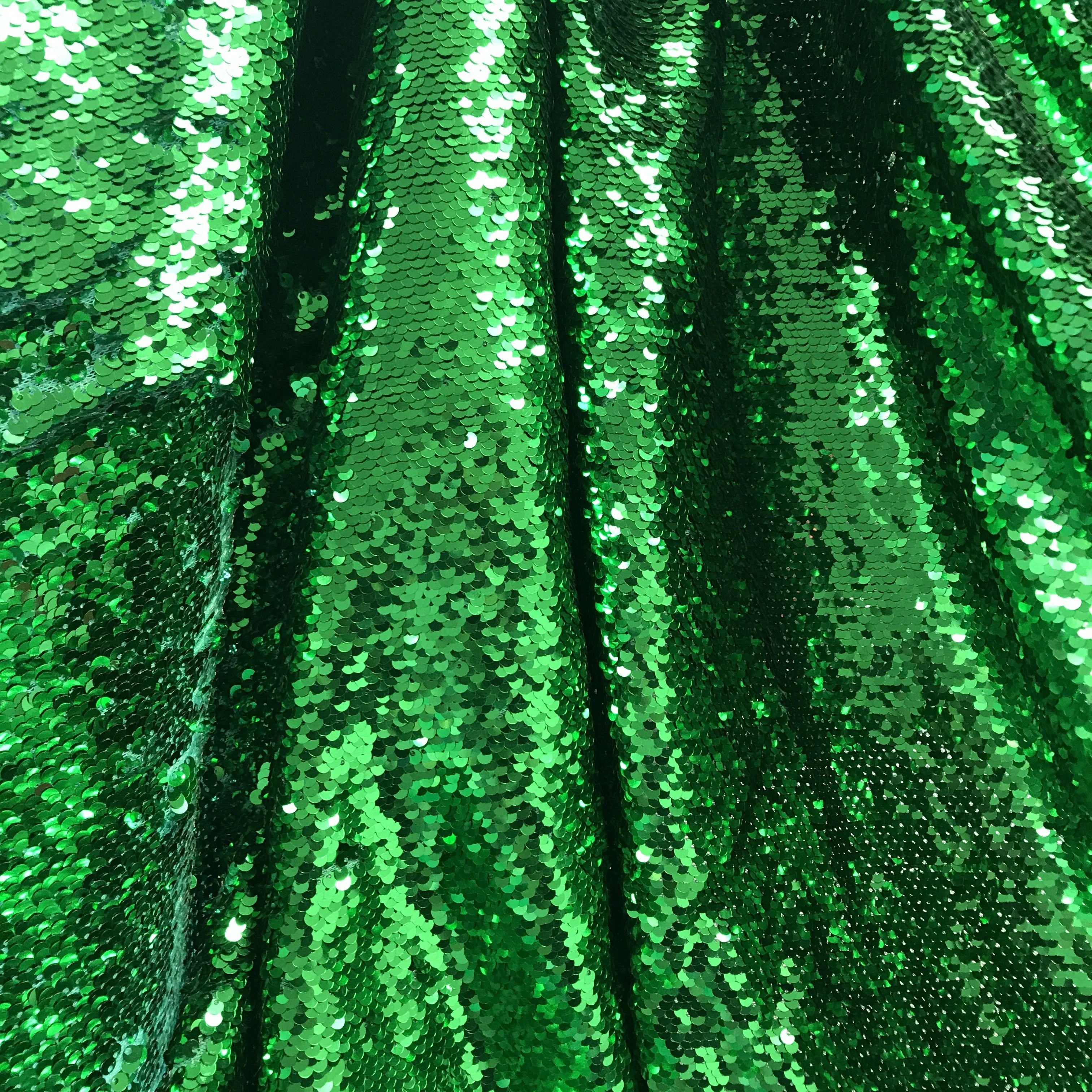 All-Over Sequins Mermaid Scale on Stretch Mesh - Image 10