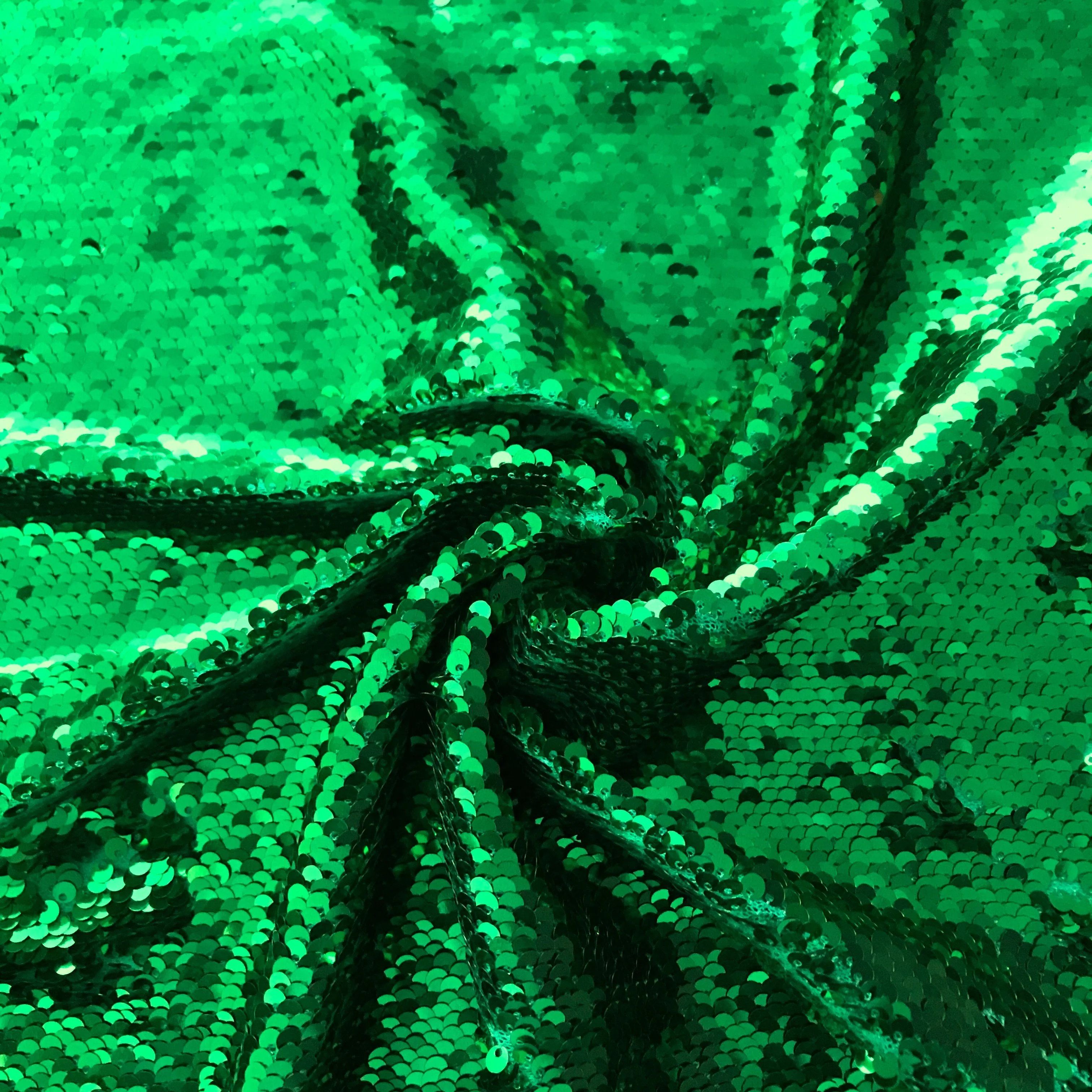 All-Over Sequins Mermaid Scale on Stretch Mesh - Image 8