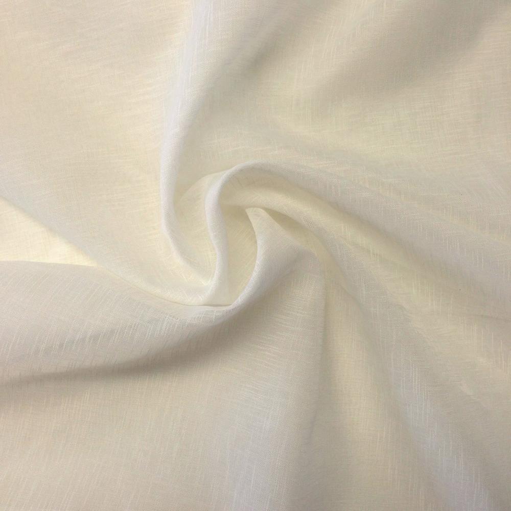 Gasa Sheer Voile Rod Pocket Curtains - Beige - Image 3