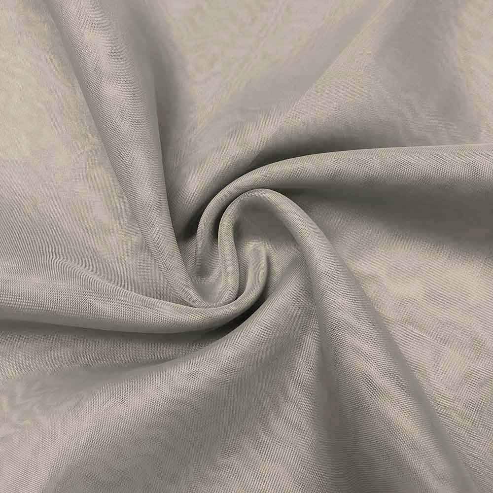 Sheer Voile Rod Pocket Curtains - Grey - Image 3