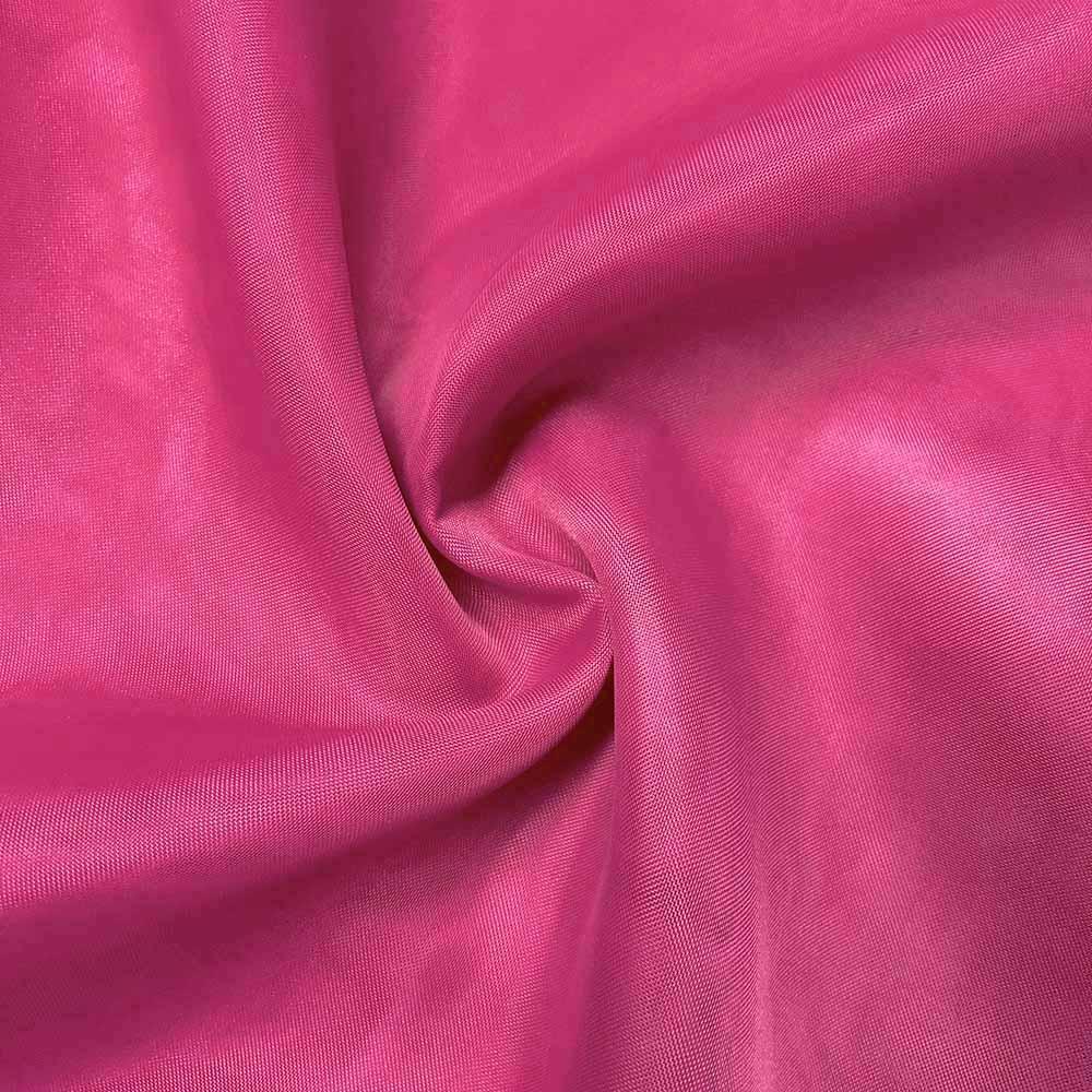 Sheer Voile Rod Pocket Curtains - Magenta - Image 3